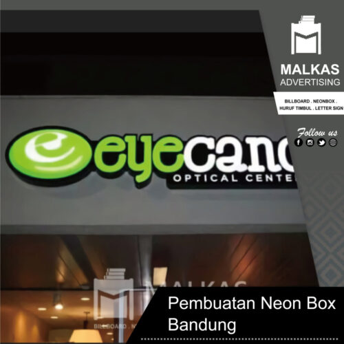 Pembuatan Neon Box Bandung